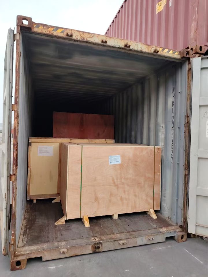 Sheet Metal Shearing Shear Machine Loading Containers