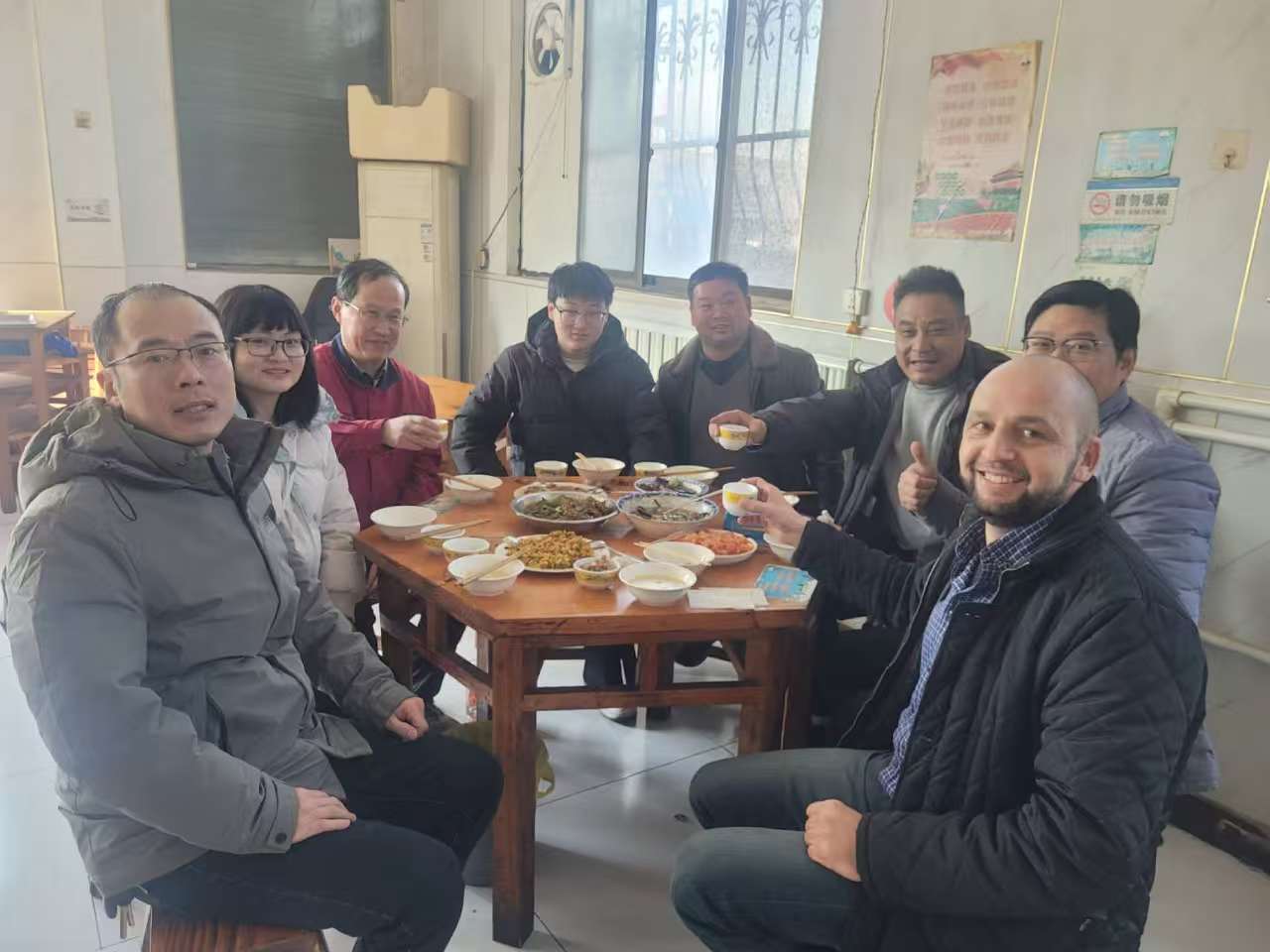 Polish customers visited us